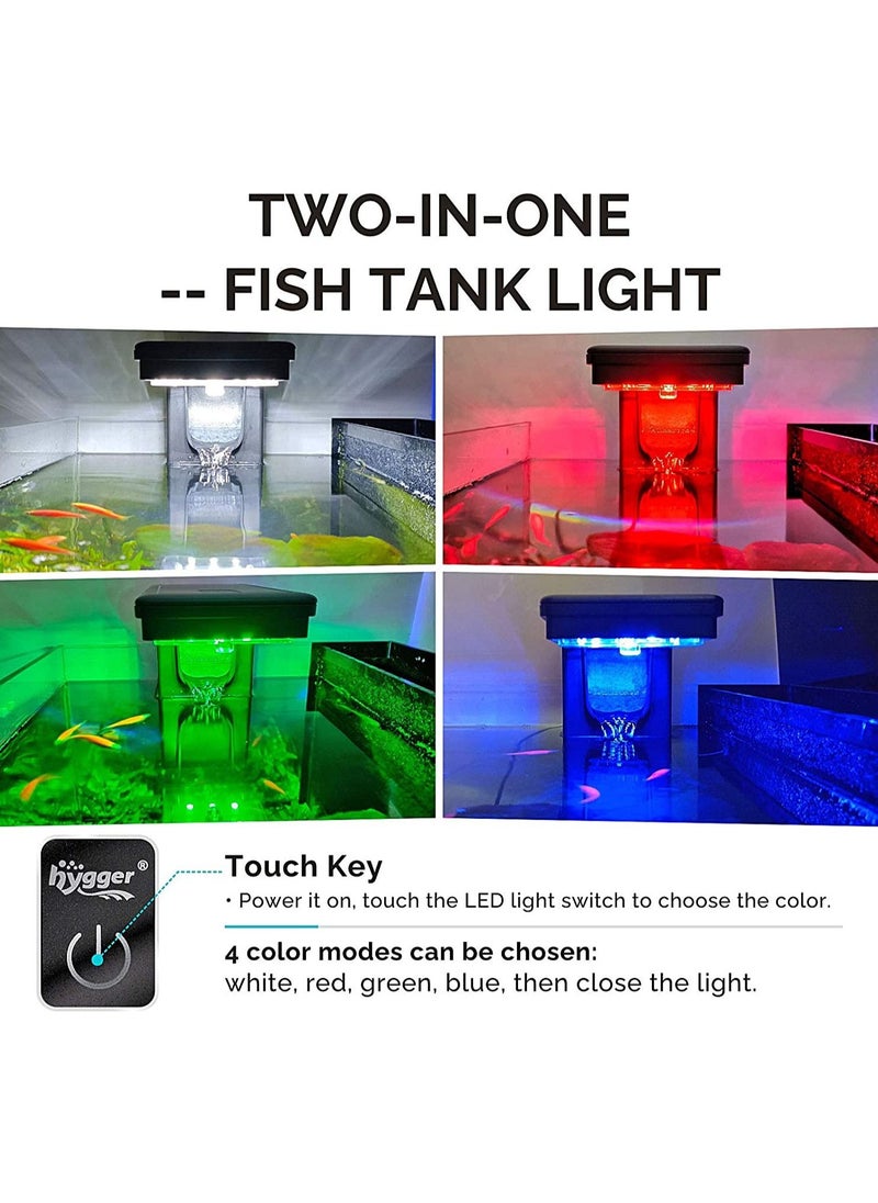 SOBO - Hygger Aquarium Light and Filter 2 in 1 By Aquarist Hub - Image 1
