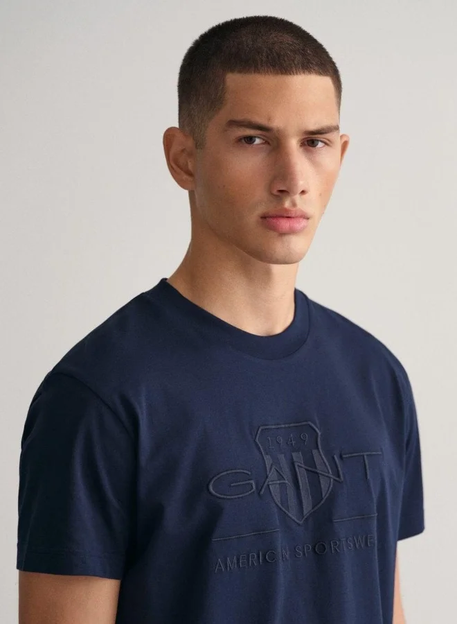 GANT Gant Tonal Shield T-Shirt