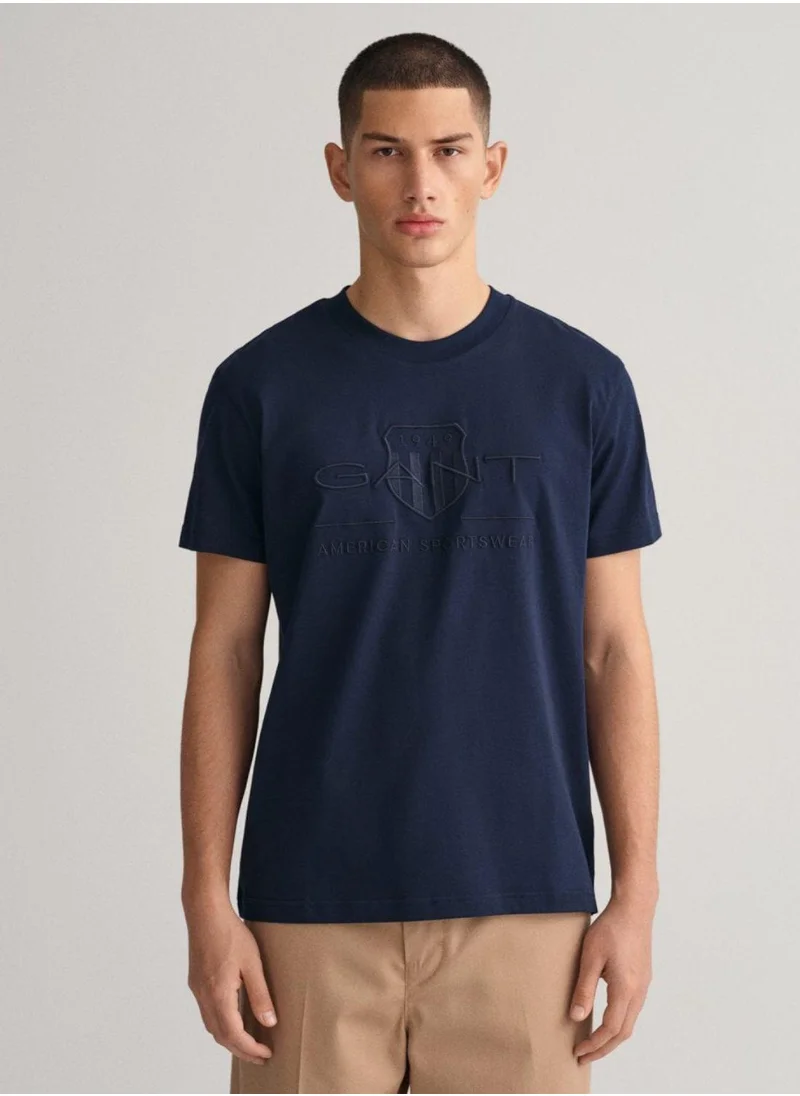 GANT Gant Tonal Shield T-Shirt