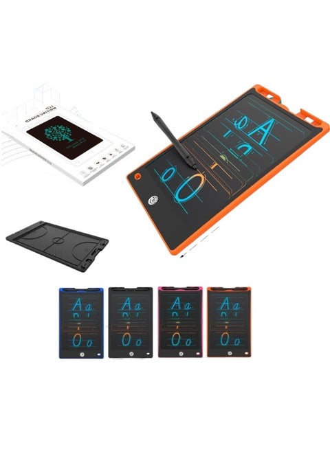 Fun LCD Panel 8.8" Screen LCD Ewritting Pad Drawing Tablet Board Educational Toy For Kids And Student Writer With Super Light Screen Assorted Random Colors