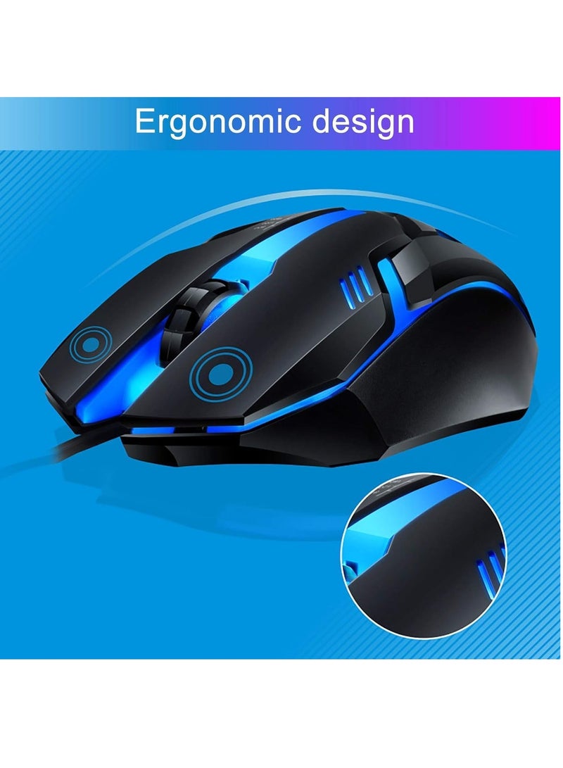 Fankalo Luminous Gaming Keyboard and Mouse Set For PC & Laptop  - Image 5