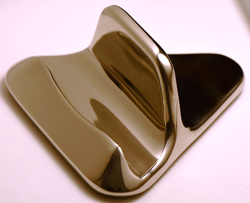 TrueGem Cell Phone or Tablet Stand. 1/2 lb. of Stainless Steel. iPhone, ipad, Cellphone, Mobile Phone Holder for Desk. - Image 5