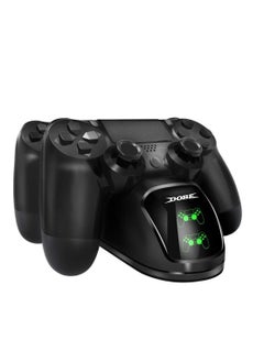 DOBE PS4 Controller Charger Dual Shock 4 Controller Charging Docking Station with LED Light Indicators and bottom light for PS4/PS4 Slim/PS4 Pro Controller  - Image 5