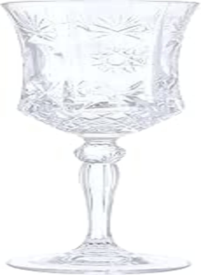 RCR Luxor Set of 6 Goblets - Clear
