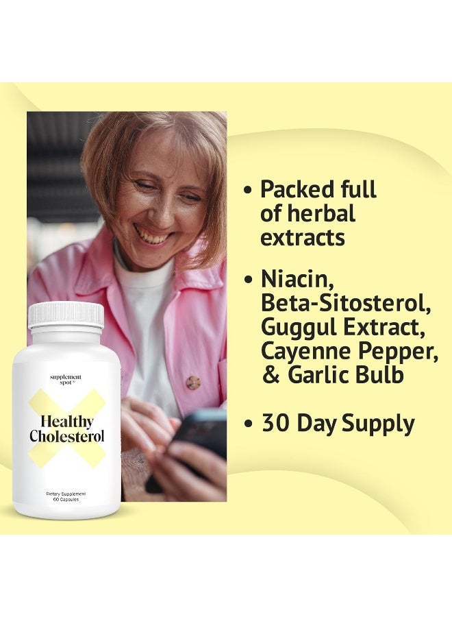 Supplement Spot Healthy Cholesterol Dietary Supplement for Adults - Image 4