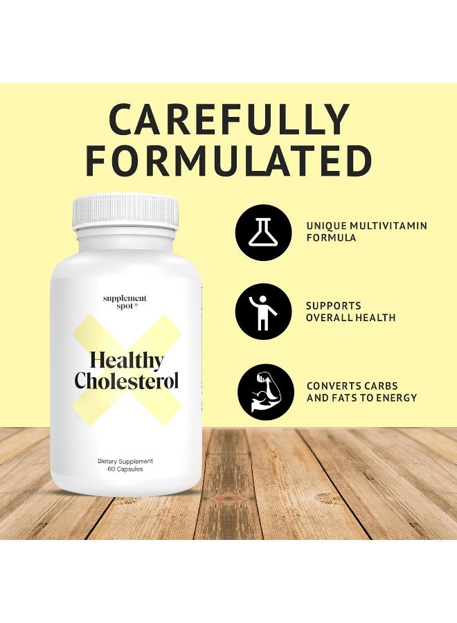 Supplement Spot Healthy Cholesterol Dietary Supplement for Adults - Image 2