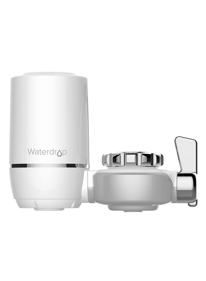 Waterdrop نظام تصفية مياه الصنبور طويل الأمد بسعة 320 جالون - فلتر مياه الصنبور يزيل الملوثات الضارة مثل الكلور والمعادن والرواسب - يناسب الصنابير القياسية - Image 1