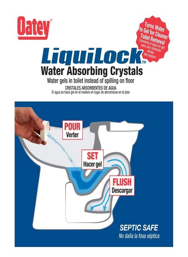 Oatey 31420 Water Absorbing Crystals, 16 oz, White, 16 Fluid Ounces - Image 2