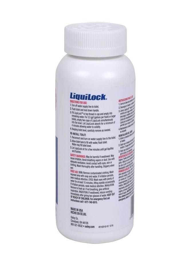 Oatey 31420 Water Absorbing Crystals, 16 oz, White, 16 Fluid Ounces - Image 4