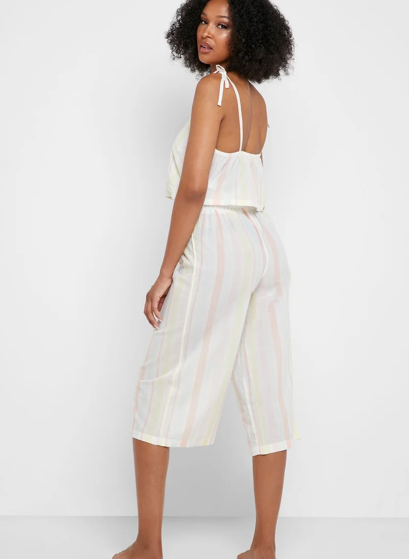 Boux Avenue Sorbet Stripe Top & Pants Pyjama Set