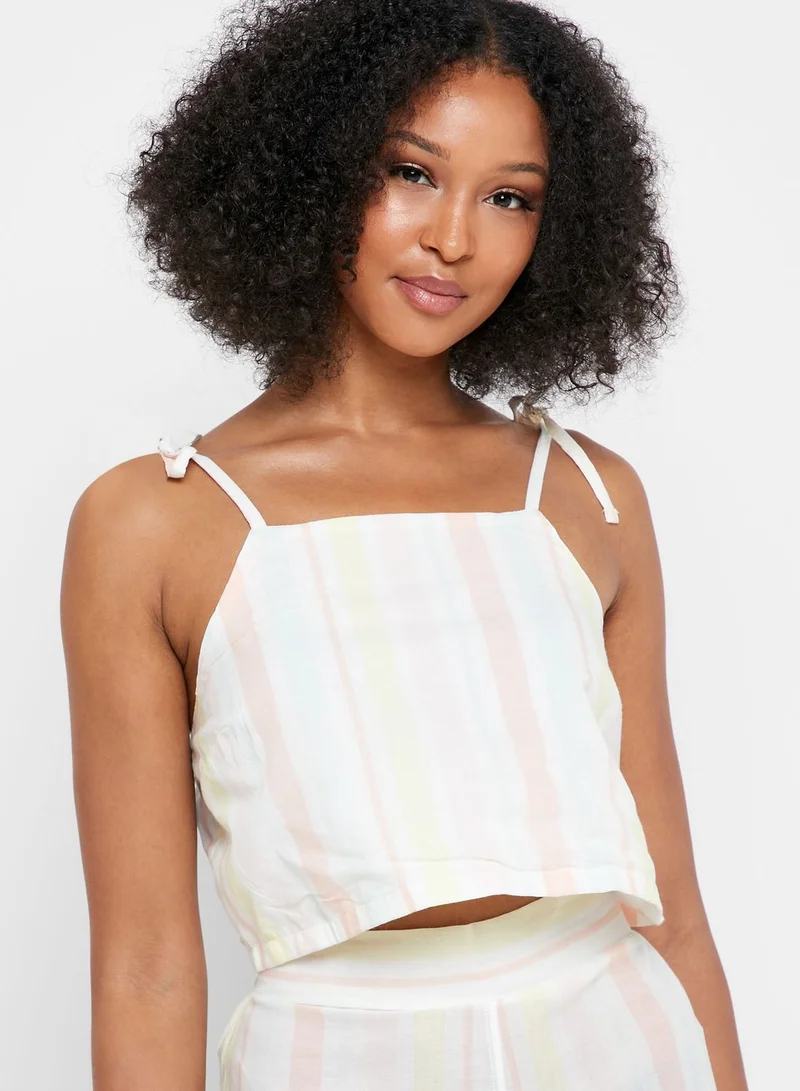 Boux Avenue Sorbet Stripe Top & Pants Pyjama Set