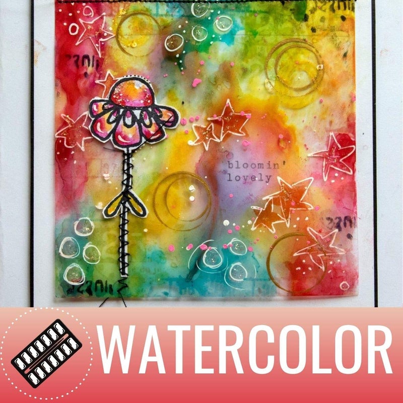 Grafix Dura-Lar 0.004" Film, Ultra Clear Wet Media 11"x14", Plastic Film Coated to Accept Water Based Mediums. Ideal for Watercolor, Painting Composition, as Painting Surface, Pad of 12 Sheets - Image 5