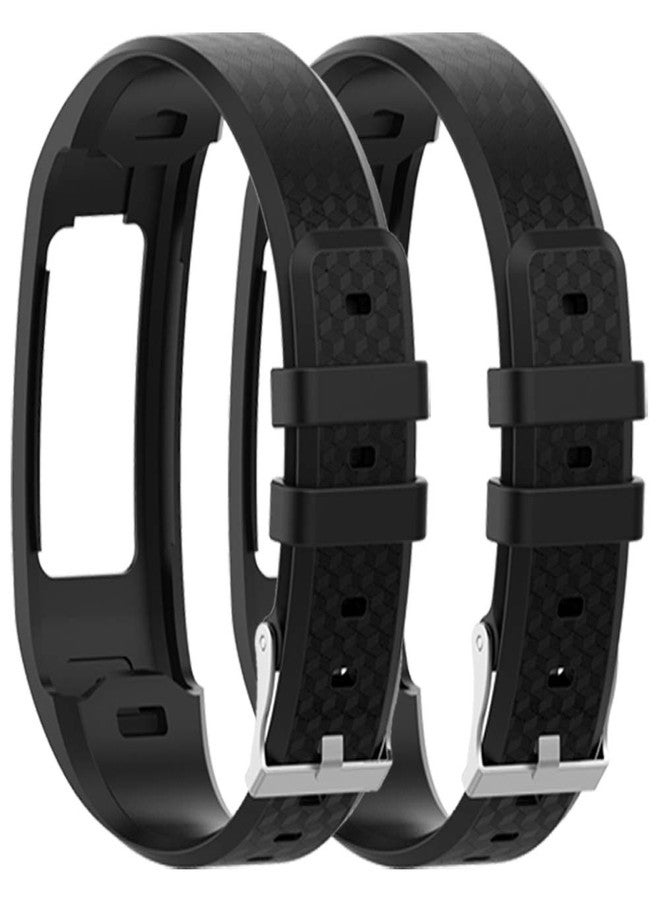 QGHXO سوار QGHXO لساعة Garmin Vivofit 1 / Vivofit 2، سوار بديل من السيليكون الناعم لساعة Garmin Vivofit 1 / Vivofit 2 لتتبع النشاط، صغير، كبير، عشرة ألوان - Image 2