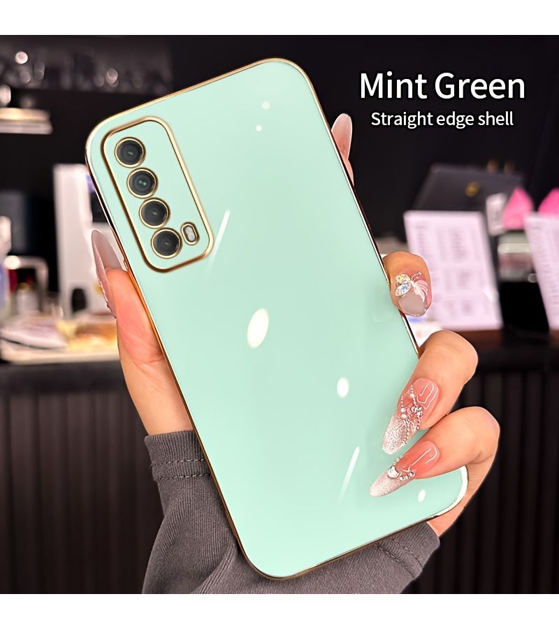 Transparent Phone Case For Huawei Y9s Slim Shockproof Full Coverage Protective Cover White - Image 4