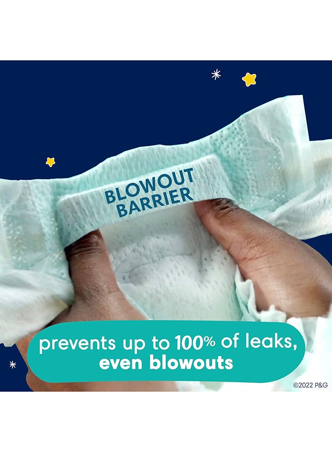 Pampers Swaddlers Overnights Baby Diapers - Size 5, 88 Count, Disposable, Night Time Skin Protection - Image 4