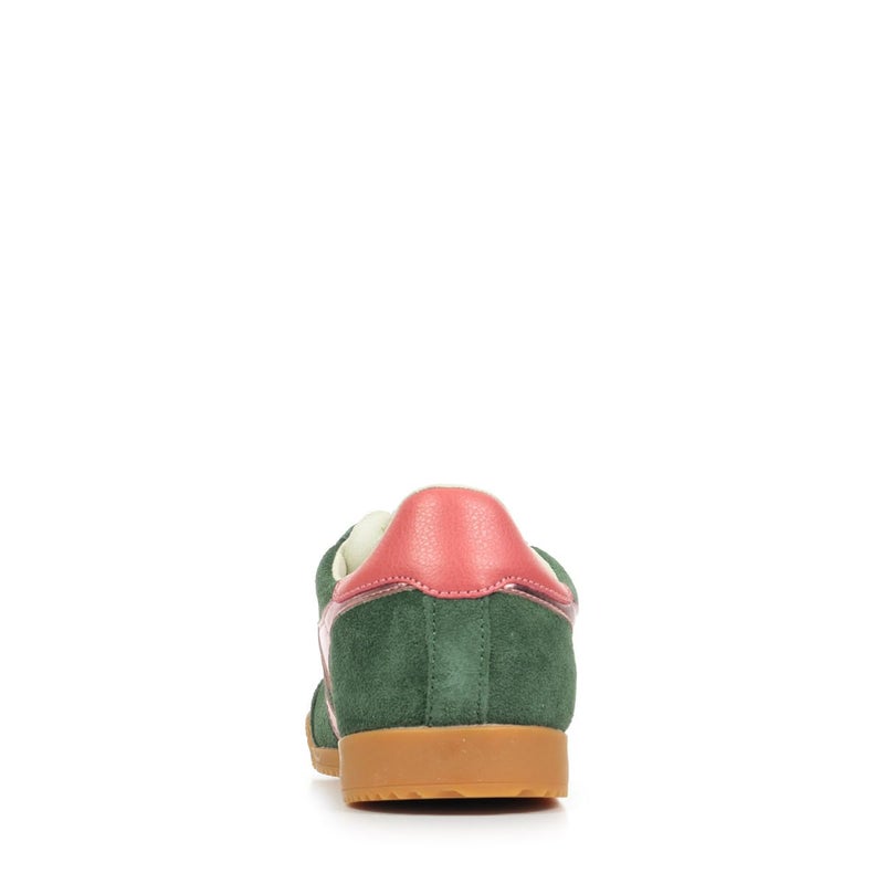 Gola Womens Elan Glitz, Evergreen/Pink/Coral, 9, Medium - Image 5