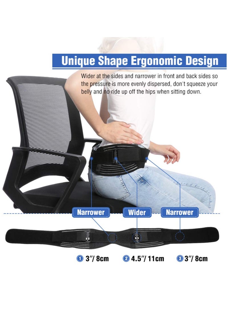 SYOSI Si Belt for Women and Men Stabilizing Sciatica and Sacroiliac Support Brace, Alleviates Inflammation, Anti-Slip Trochanter Belt for SI Joint Relief(L/XL) - Image 4