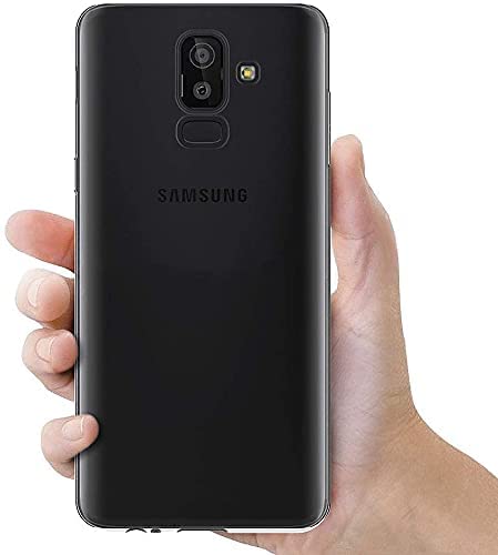 MaiJin Case for Samsung Galaxy J8 2018 6 inch Soft TPU Rubber Gel Bumper Transparent Back Cover - Image 3