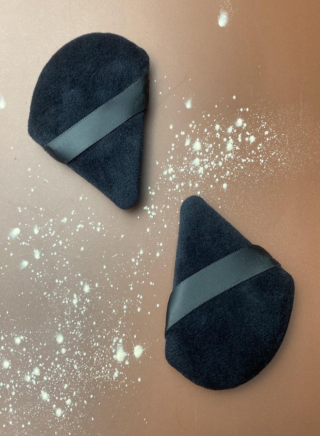 MHHPL 16 pcs Triangle Powder Puff Makeup Puff:Setting Powder Puff Powder Puffs for Face Powder for Loose Powder Cosmetic Foundation Makeup Sponge - Image 4