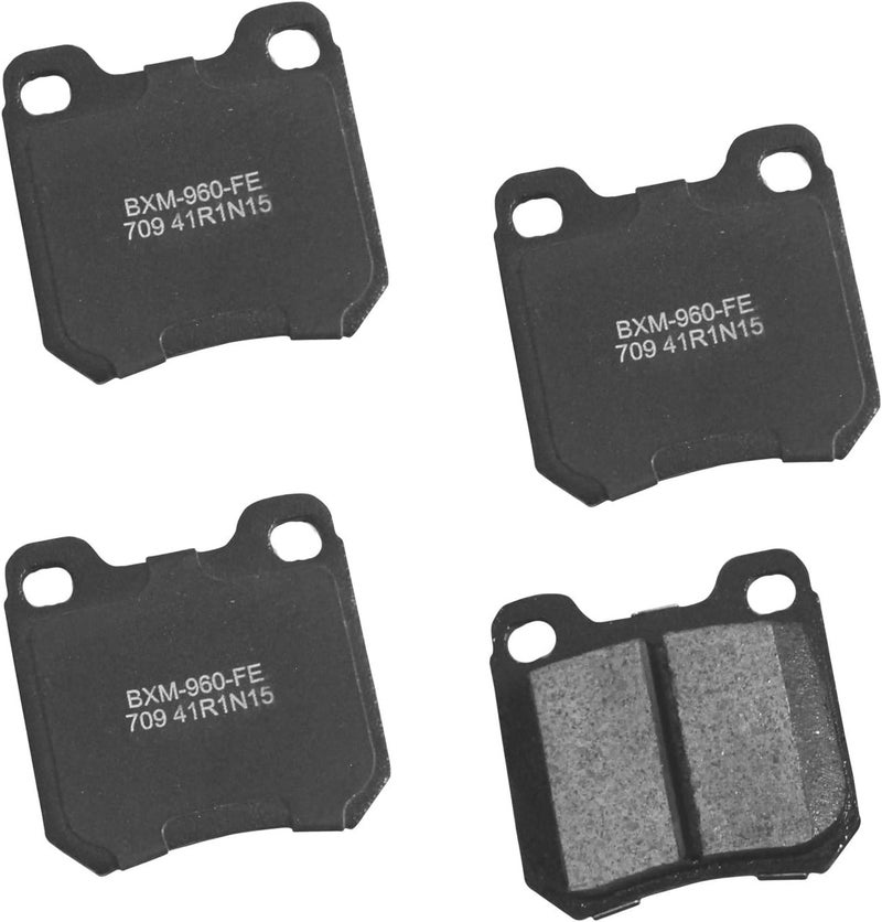 Bendix Premium SBM709 Semi-Metallic Rear Brake Pads for Select Models Cadillac Catera, Chevrolet Astra, Mercedes-Benz C220, Saab 9-3, 9-5, 900, Saturn L200, L300, LS, LS2, LW2, LW300 - Image 1