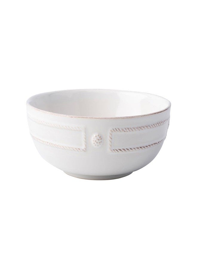 Juliska Berry & Thread French Panel Coupe Bowl - Whitewash - Image 1