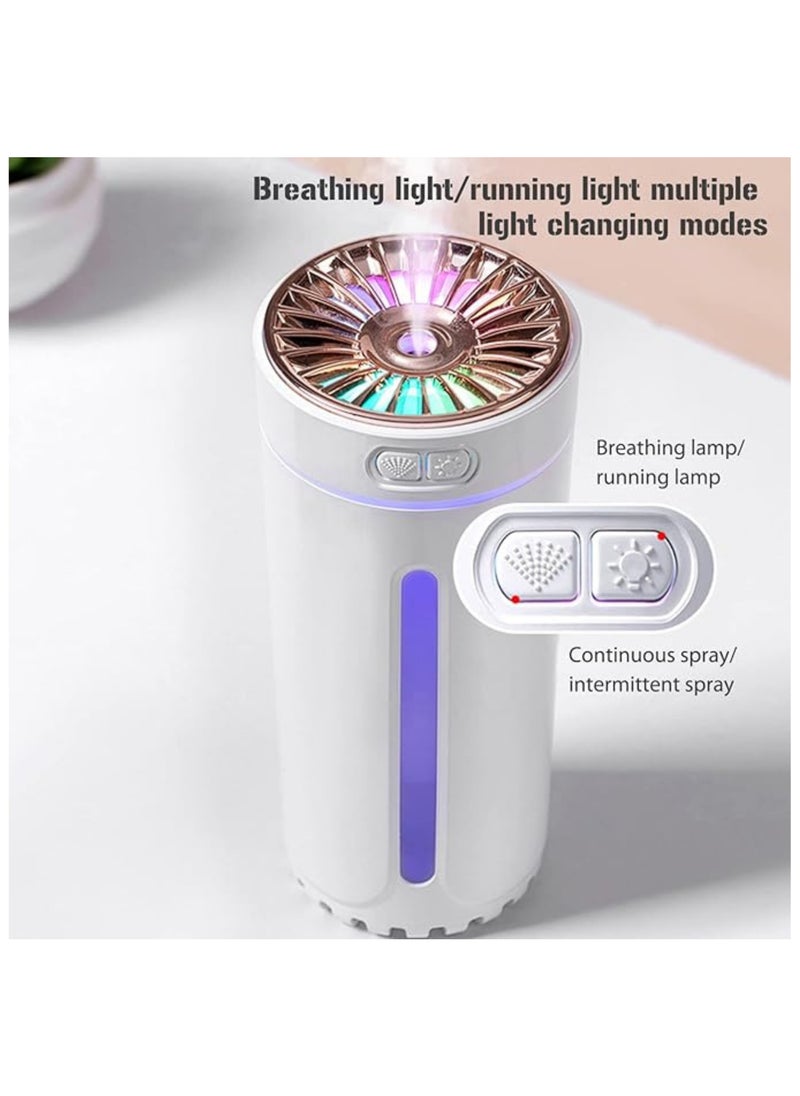 Generic - For Car - Wireless Car Air Humidifier Timing Auto-off USB Diffuser 300ml Portable Car Humidification Mist Maker Equipment for Bedside (E ReСһаrɡеable SA) - Image 1