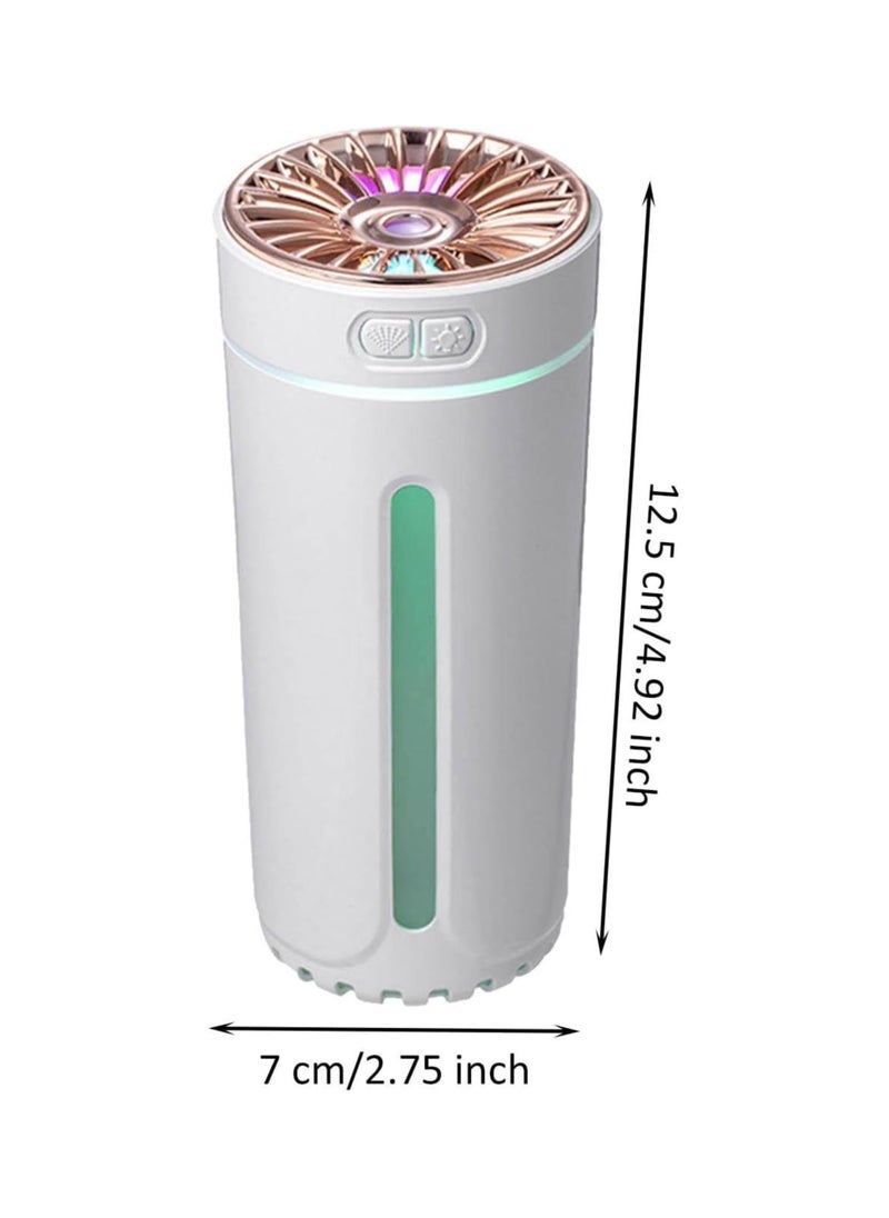Generic - For Car - Wireless Car Air Humidifier Timing Auto-off USB Diffuser 300ml Portable Car Humidification Mist Maker Equipment for Bedside (E ReСһаrɡеable SA) - Image 1