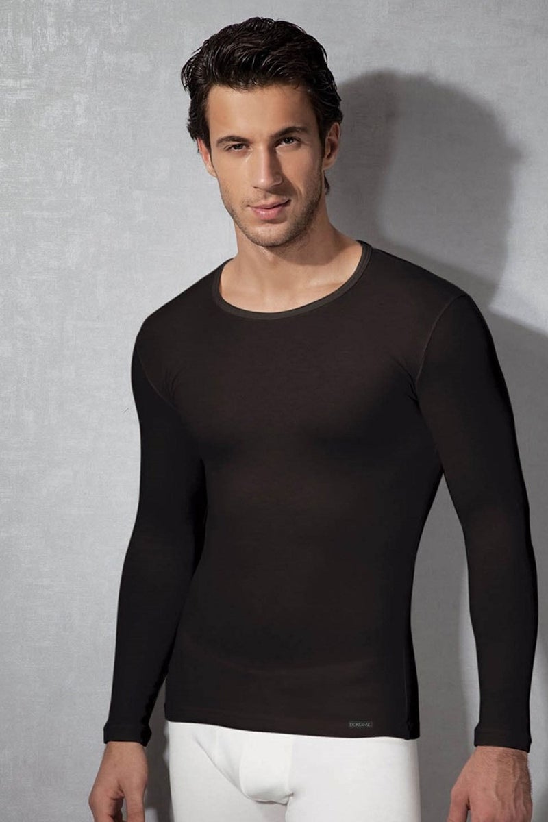 Doreanse Black Men's T-Shirt 2965  - Image 1