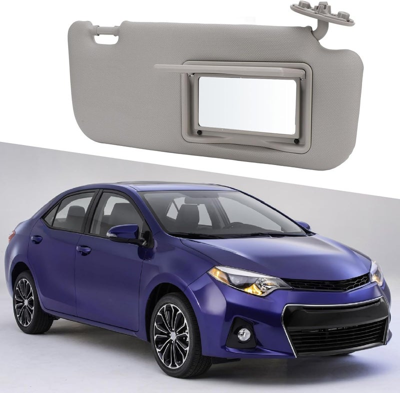 Sun Visor, High Strength ABS Plastic and Excellent Shading Passenger Side Sunshade, Front Right Automotive Sun Visor with Easy Installation for Car Interior Protection and - Image 5