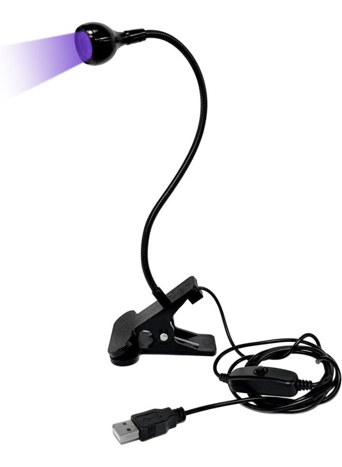 Generic Nail Dryer Mini Lamp for Gel Nails Nail Tips Gel Nail Glue  Portable  Nail Lamp Curing Lamp Nails Clip  - Image 1