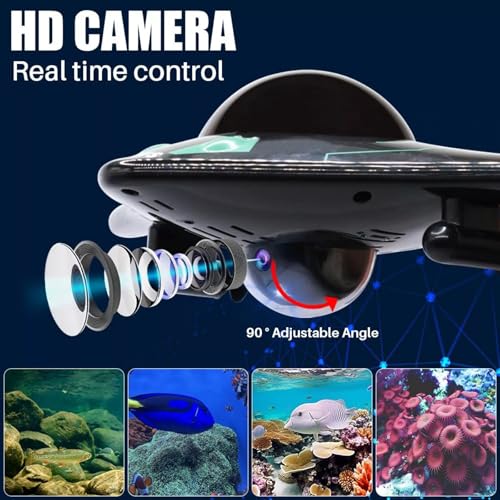 Ouhgnoh Mini RC Boat 6CH Waterproof WiFi Remote Control Camera Boat for Pools Lakes RealTime Shoot Outdoor Children Toys - Image 5