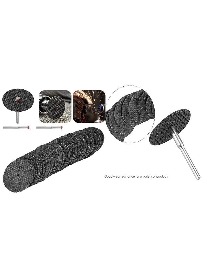 DIY Crafts DIY Crafts CTDIYHI23251 51015202530 Cut Off Wheel Mandrel Workshop Equipment Power Tools Fiberglass Reinforced Rotary Discs Saw Set  - Image 4