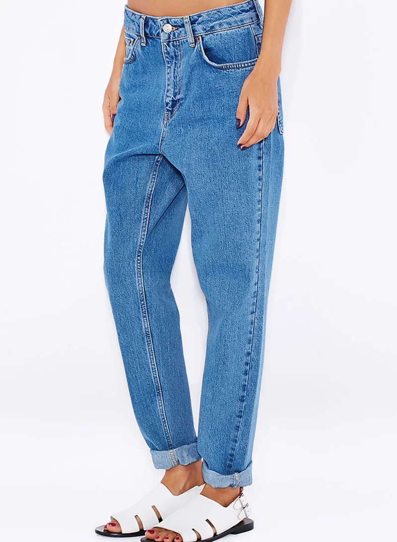 TOPSHOP Vintage Skinny Mom Jeans