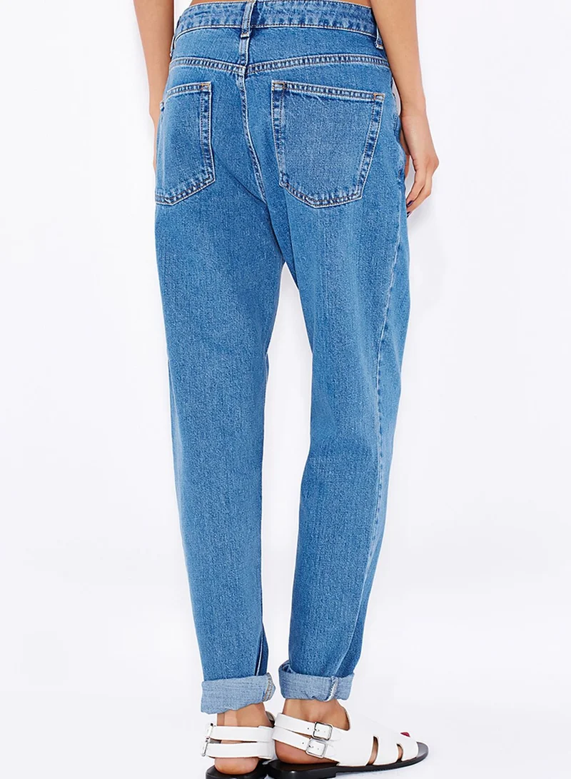 TOPSHOP Vintage Skinny Mom Jeans