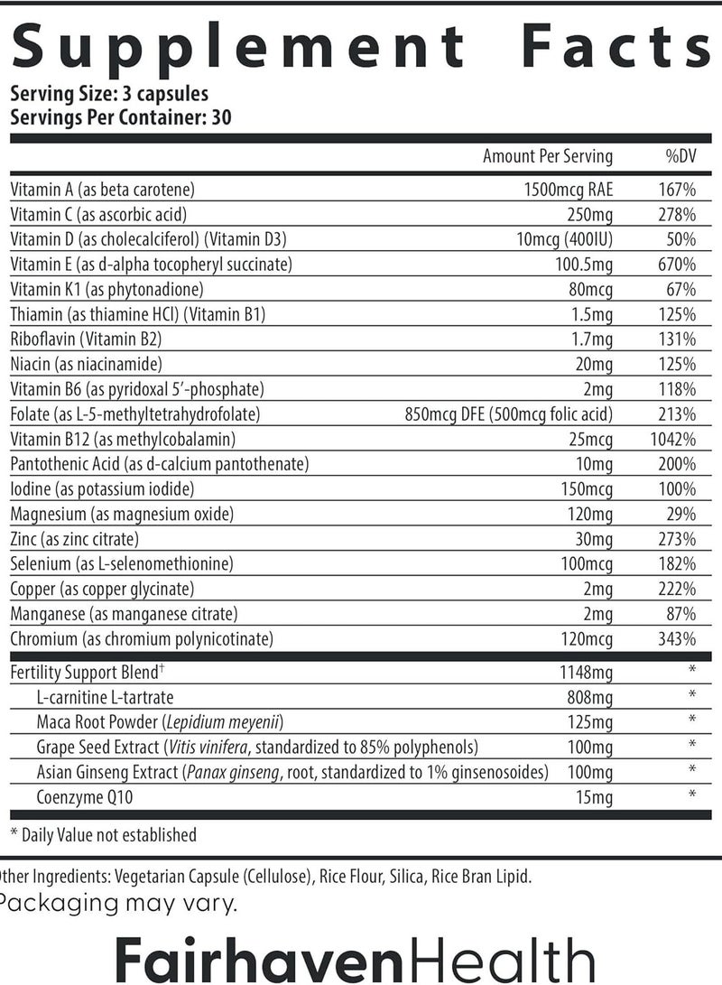 فايرهايفن هيلث فيتامينات متعددة  90 كبسولة - Image 5