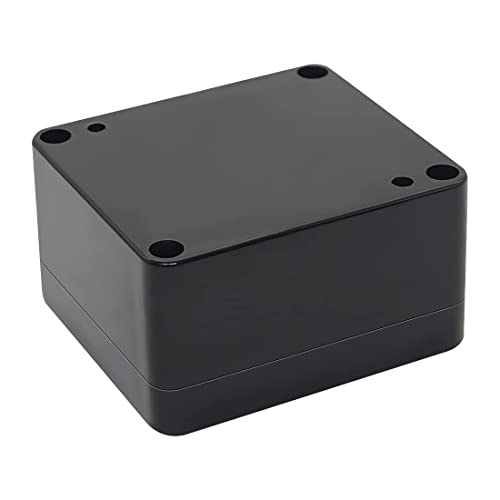 LeMotech Electrical Box ABS Plastic Project Box IP65 Waterproof Junction Box Project Case Universal Enclosure for Electronics Black 2.48x 2.28x 1.37 inch(63x58x35mm)(Pack of 1) - Image 5