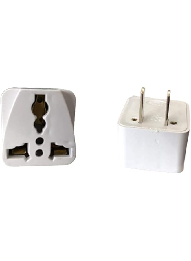 PROMASS Reliable Electrical 2 Pin Universal US Travel Adapter - Image 1