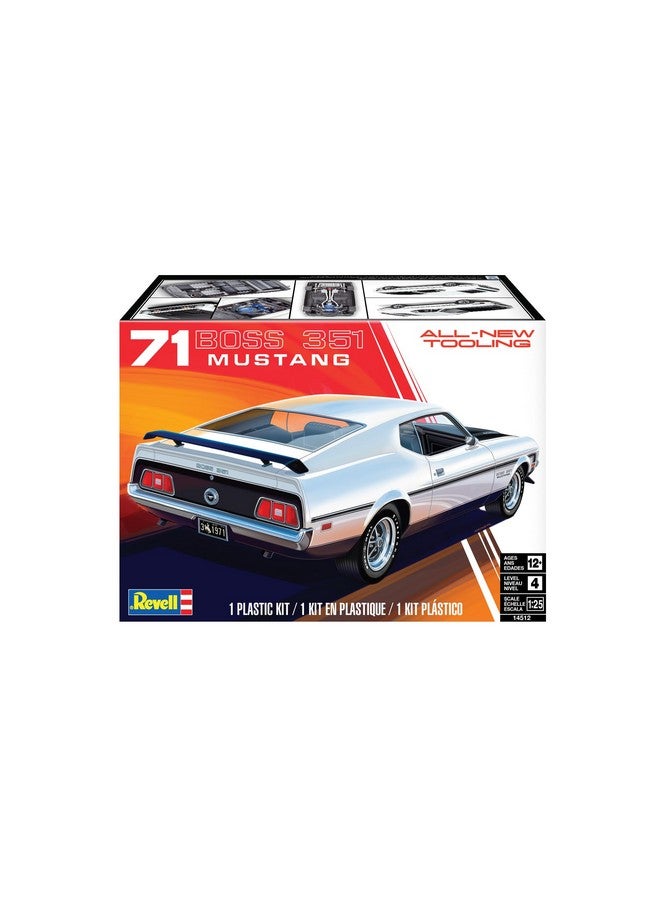 Revell Level 4 Model Kit 1971 Ford Mustang Boss 351 1/25 Scale Model by Revell - Image 2