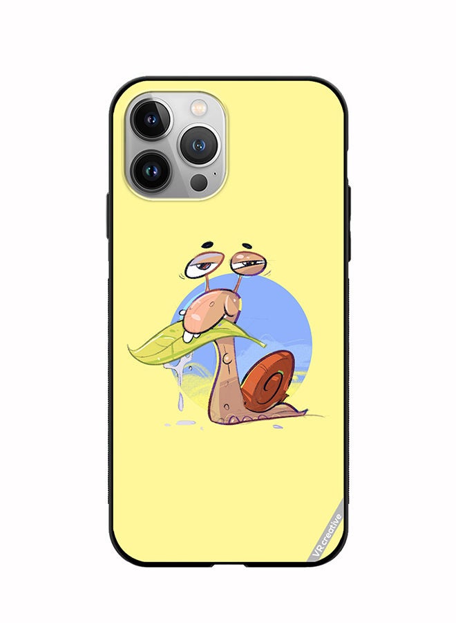 VR CREATIVE Protective Case Cover For Apple iPhone 11 Pro Chill Snail Design Multicolour - Image 1