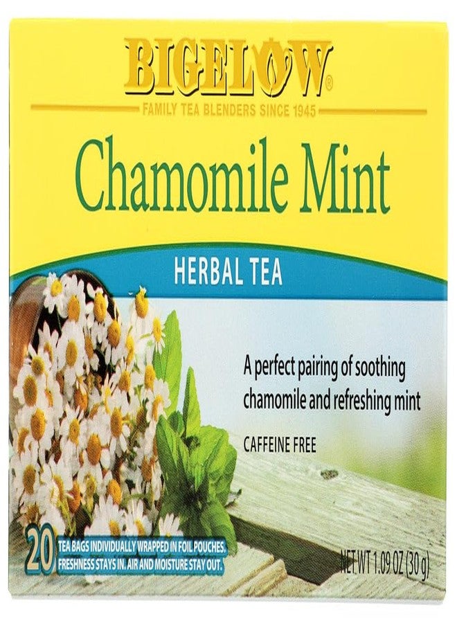 Bigelow Tea Herbal Tea Caffeine Free Chamomile Mint - 20 Tea Bags2 - Image 1