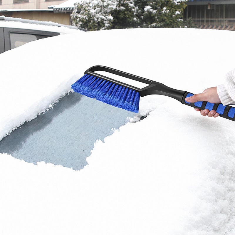 Car Snow Shovel Ice Scraper Brush with Long Handle - Image 2