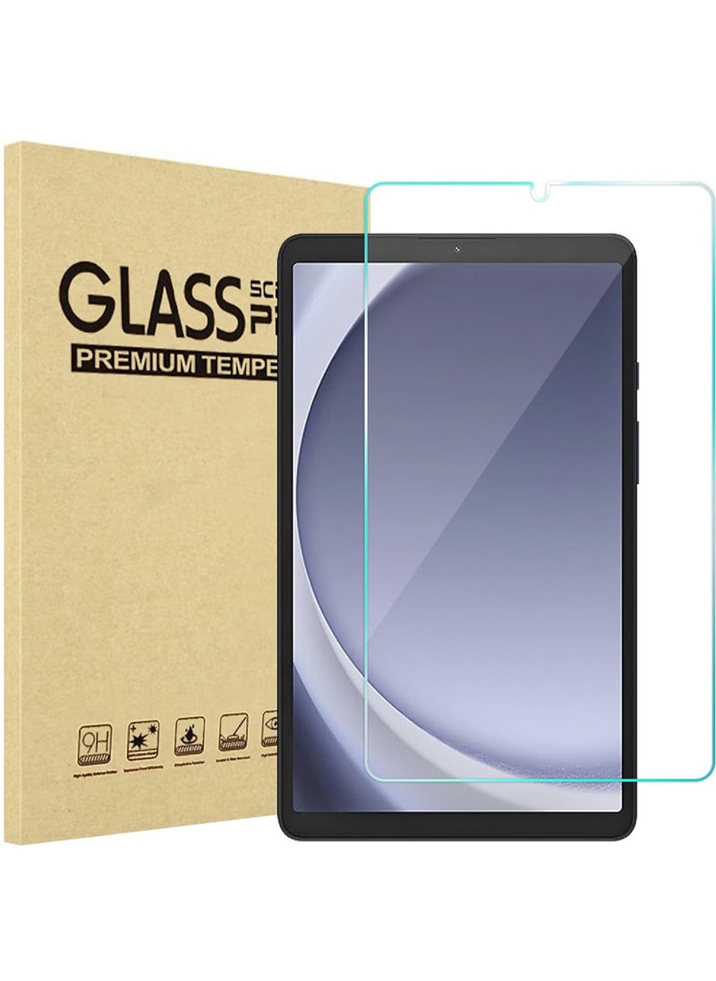روك بو واقي شاشة لجهاز Samsung Galaxy Tab A9 مقاس 8.7 بوصة 2023 مع إطار سهل التركيب من الزجاج المقوى عالي الدقة، عبوة واحدة  - Image 1