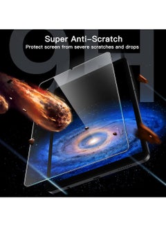 Rock Pow Screen Protector for Samsung Galaxy Tab A9 8.7-Inch 2023 with Easy Installation Frame Tempered Glass Film HD Clear 1-Pack  - Image 4