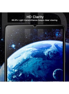 Rock Pow Screen Protector for Samsung Galaxy Tab A9 8.7-Inch 2023 with Easy Installation Frame Tempered Glass Film HD Clear 1-Pack  - Image 5