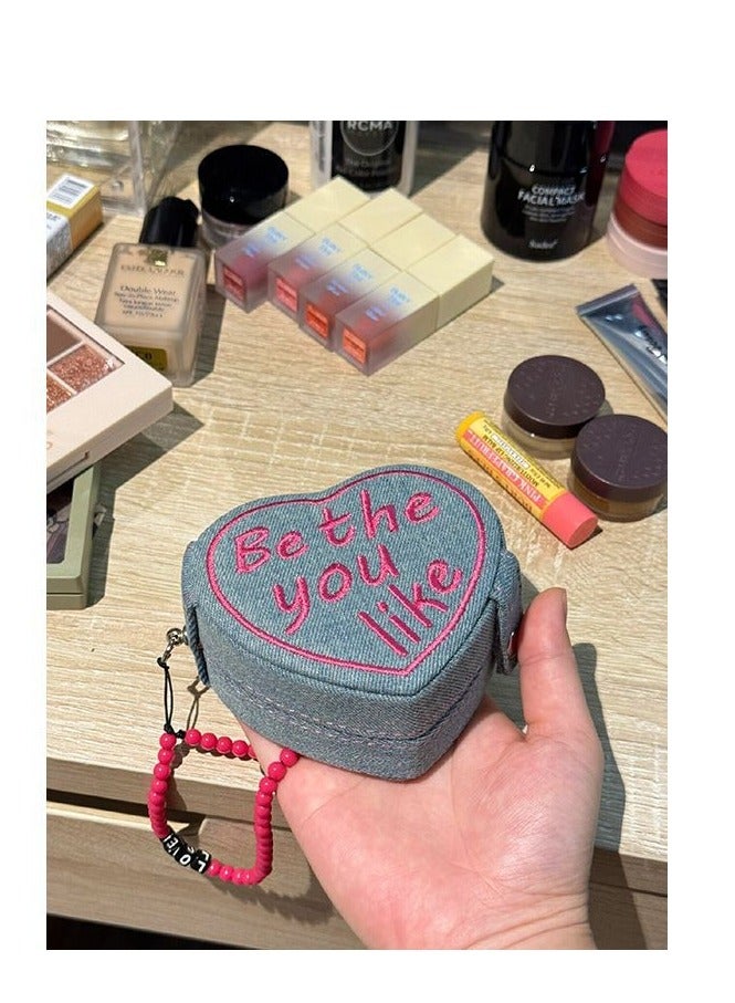 Heart Shaped Portable Ring Jewelry Storage Box - Image 3