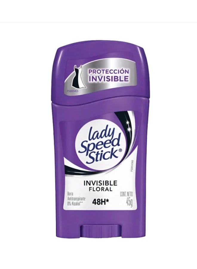 Lady Speed Stick Invisible Floral Antiperspirant Deodorant - 45g