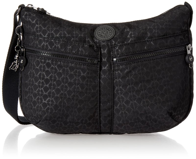 KIPLING KIPLING Kipling Womens WomenÂ’s Izellah Crossbody Bag, Super Light Everyday Purse, Nylon Shoulder Bag, Signature Emb, 13 L x 9 H 4.75 D US - Image 1