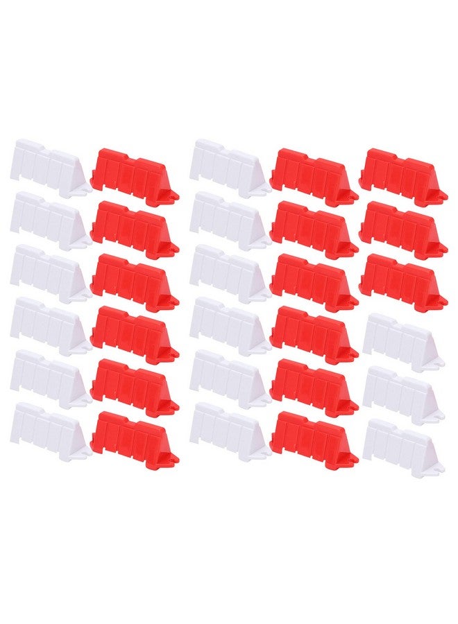 Dilwe Rc Roadblocks 30Pcs Rc Roadblocks Plastic Universal Drift Race Road Barriers Remote Control Car Accessories - Image 2