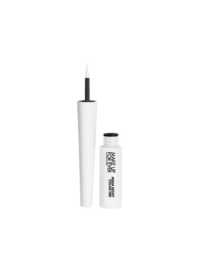 MAKE UP FOR EVER Aqua Resist Color Ink - Matte Snow - Image 1