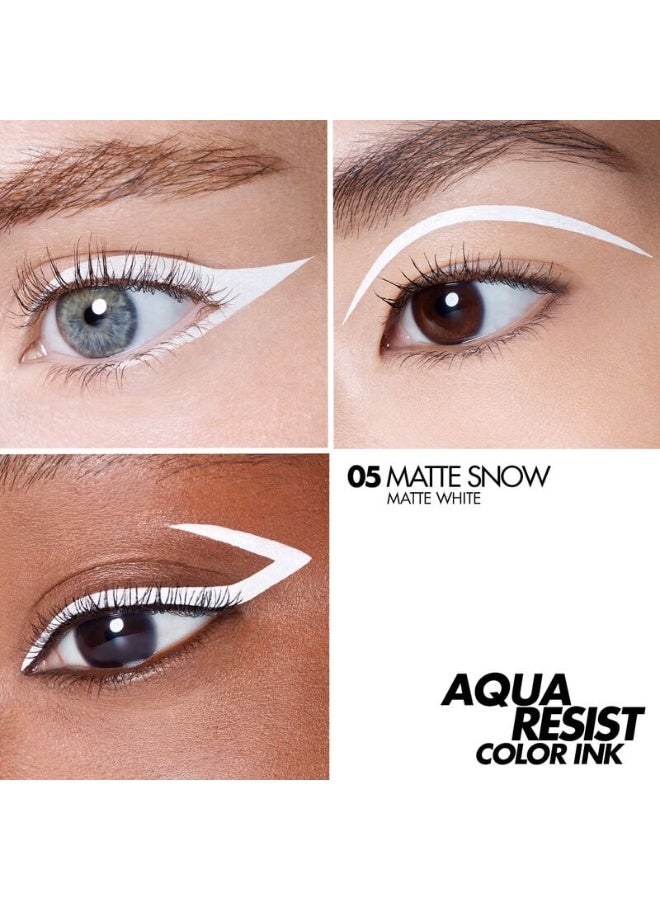 MAKE UP FOR EVER Aqua Resist Color Ink - Matte Snow - Image 3